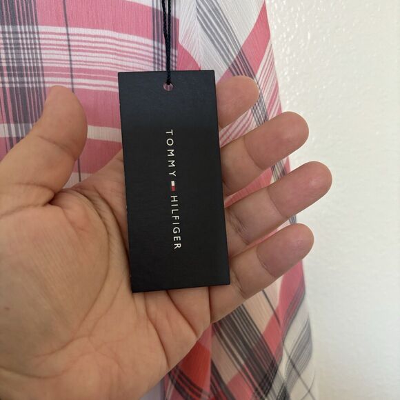 Tommy Hilfiger Women's Berkeley Collection Handkerchief Hem Plaid Skirt Size 12 - Picture 8 of 8